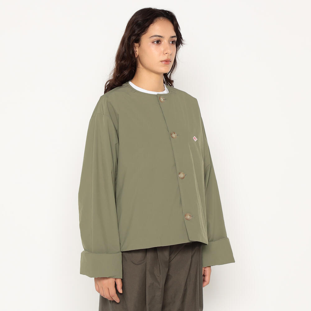 Women's Insulation Collarless Wide Jacket｜COAT｜DANTON(ダントン