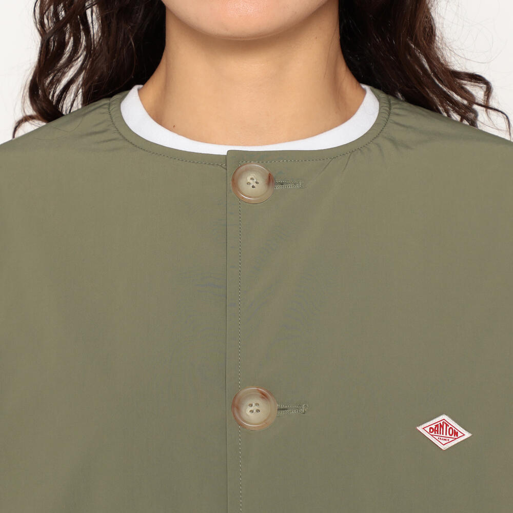 Women's Insulation Collarless Wide Jacket｜COAT｜DANTON(ダントン
