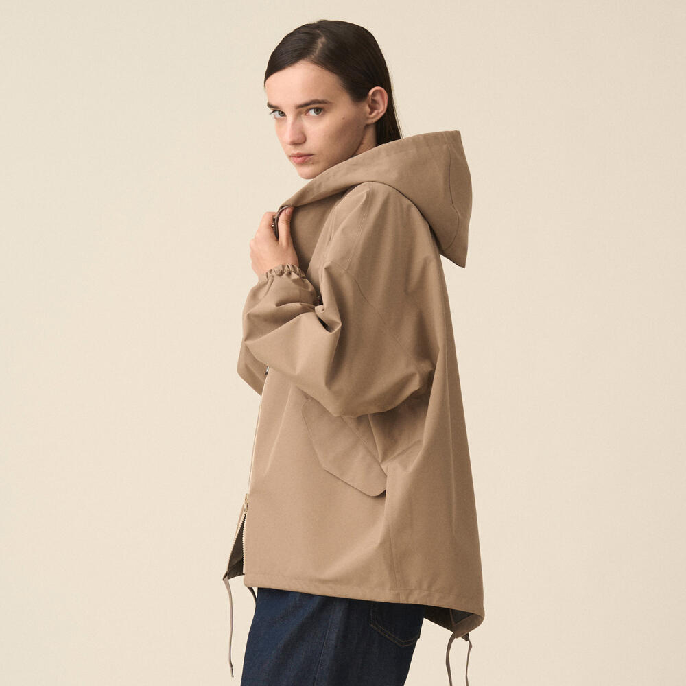 Women's 3-Layer Cloth Hooded Jacket｜JACKET｜DANTON(ダントン