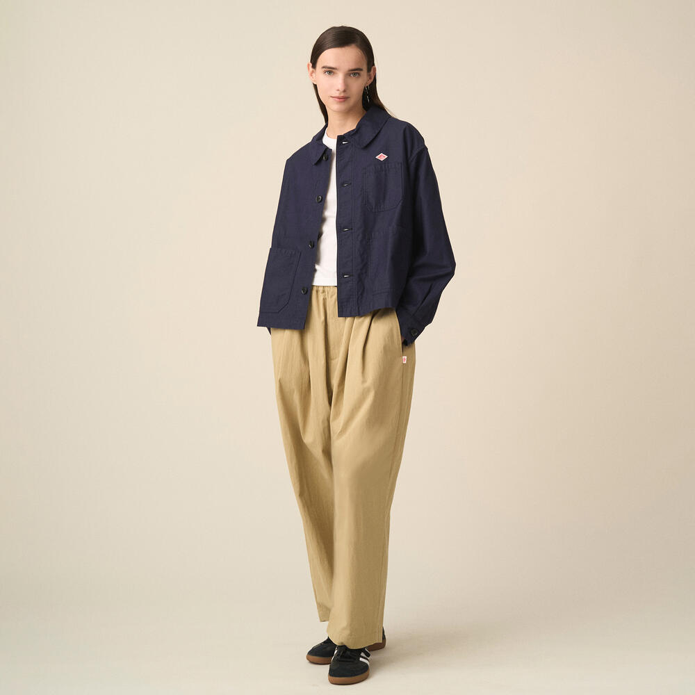 Women's Moleskin Wide Coverall Jacket｜JACKET｜DANTON(ダントン