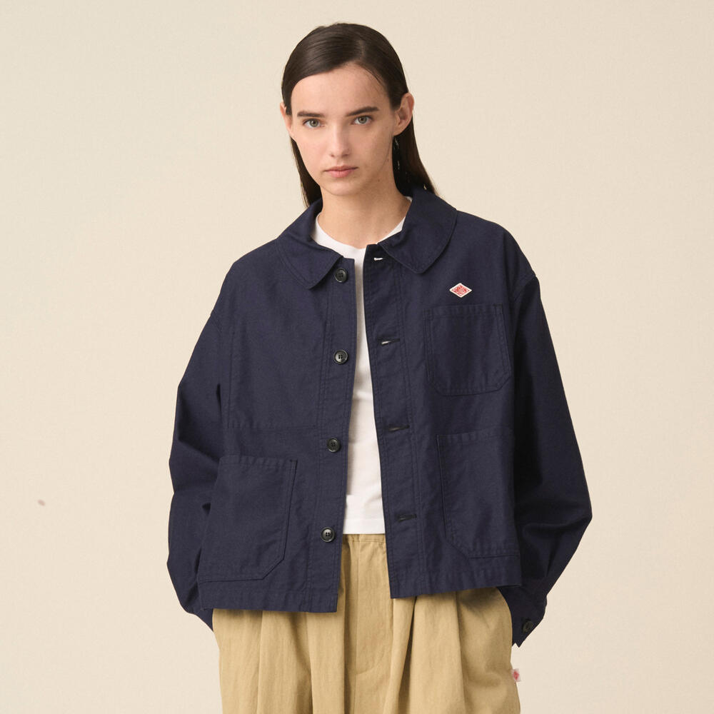 Women's Moleskin Wide Coverall Jacket｜JACKET｜DANTON(ダントン