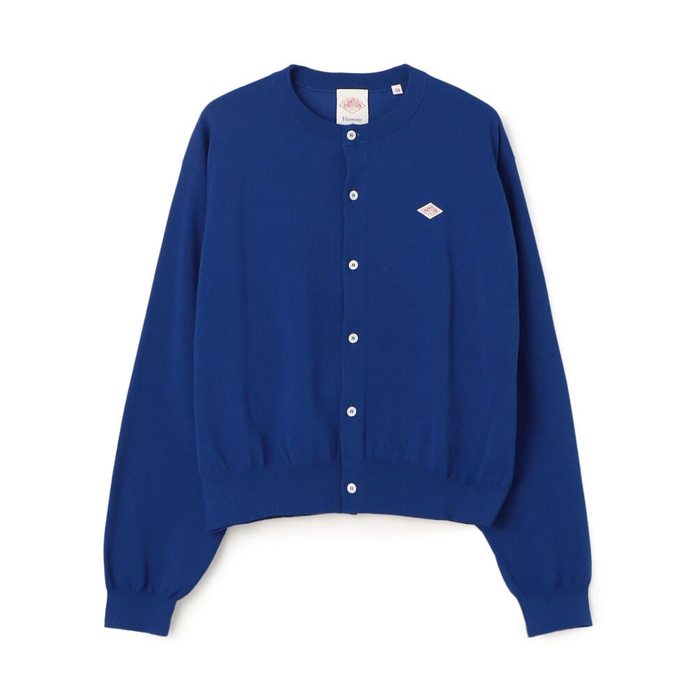 Women's Jersey Knit Crew Neck Cardigan｜KNIT｜DANTON(ダントン
