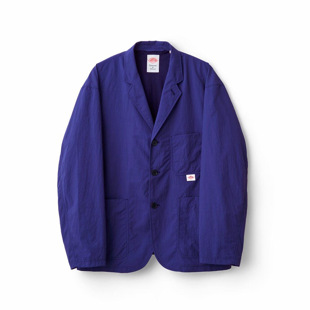 Men's Cotton Drill Collarless Jacket｜JACKET｜DANTON(ダントン