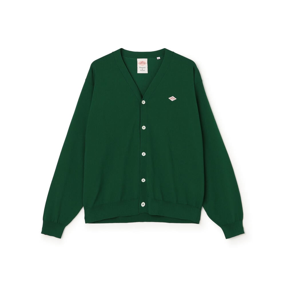 Men's Jersey Knit V-Neck Cardigan｜KNIT｜DANTON(ダントン)｜DANTON