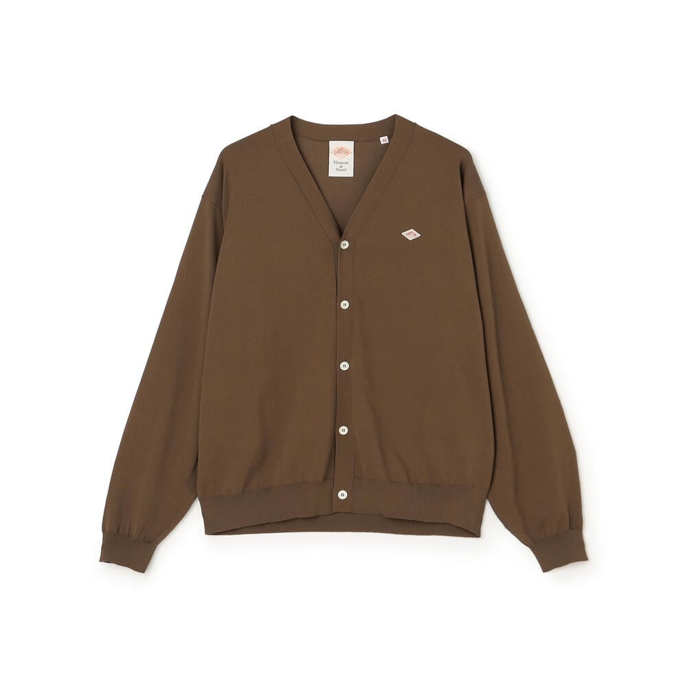 Men's Jersey Knit V-Neck Cardigan｜KNIT｜DANTON(ダントン)｜DANTON