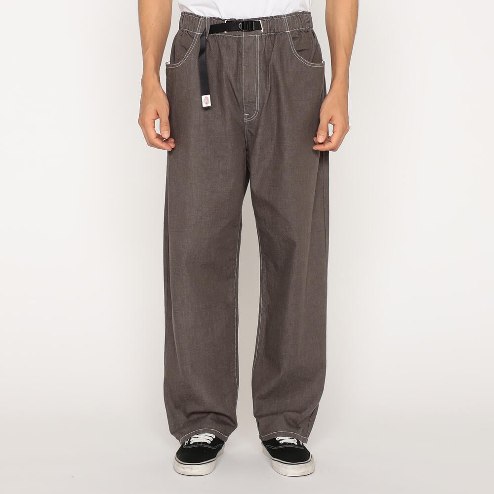 Men's Color Denim Belted Easy Pants｜PANTS｜DANTON(ダントン