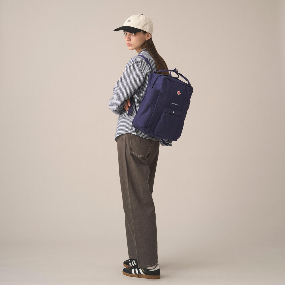 Cordura Canvas Square Rucksack〈SAINT LOUIS〉｜BACKPACK｜DANTON