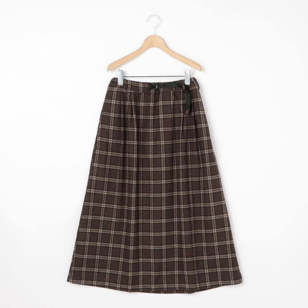 ウールブレンド ロングフレアスカート Women Skirt Bshop ビショップ Bshop Online Store