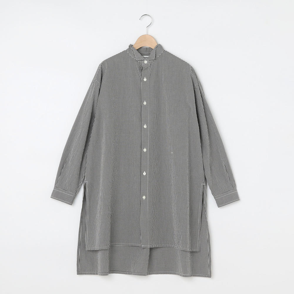 ギンガムチェック ウィングカラーシャツ Women Shirt Bshop ビショップ Bshop Online Store