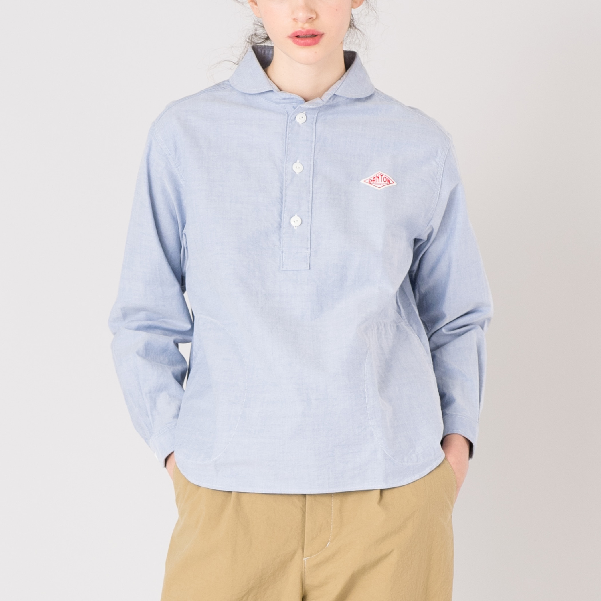 丸襟プルオーバーシャツ Yox Women Shirt Bshop ビショップ Bshop Online Store 丸襟プルオーバーシャツ Yox Women Shirt Bshop ビショップ Bshop Online Store