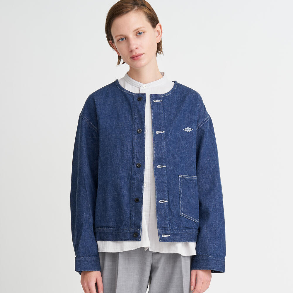 デニムノーカラージャケット Ndm Women Jacket Bshop ビショップ Bshop Online Store デニムノーカラージャケット Ndm Women Jacket Bshop ビショップ Bshop Online Store