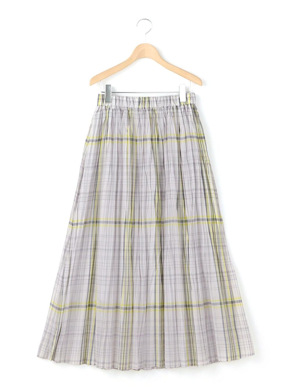 ローンチェックプリーツスカート Women Skirt Bshop ビショップ Bshop Online Store ローンチェックプリーツスカート Women Skirt Bshop ビショップ Bshop Online Store