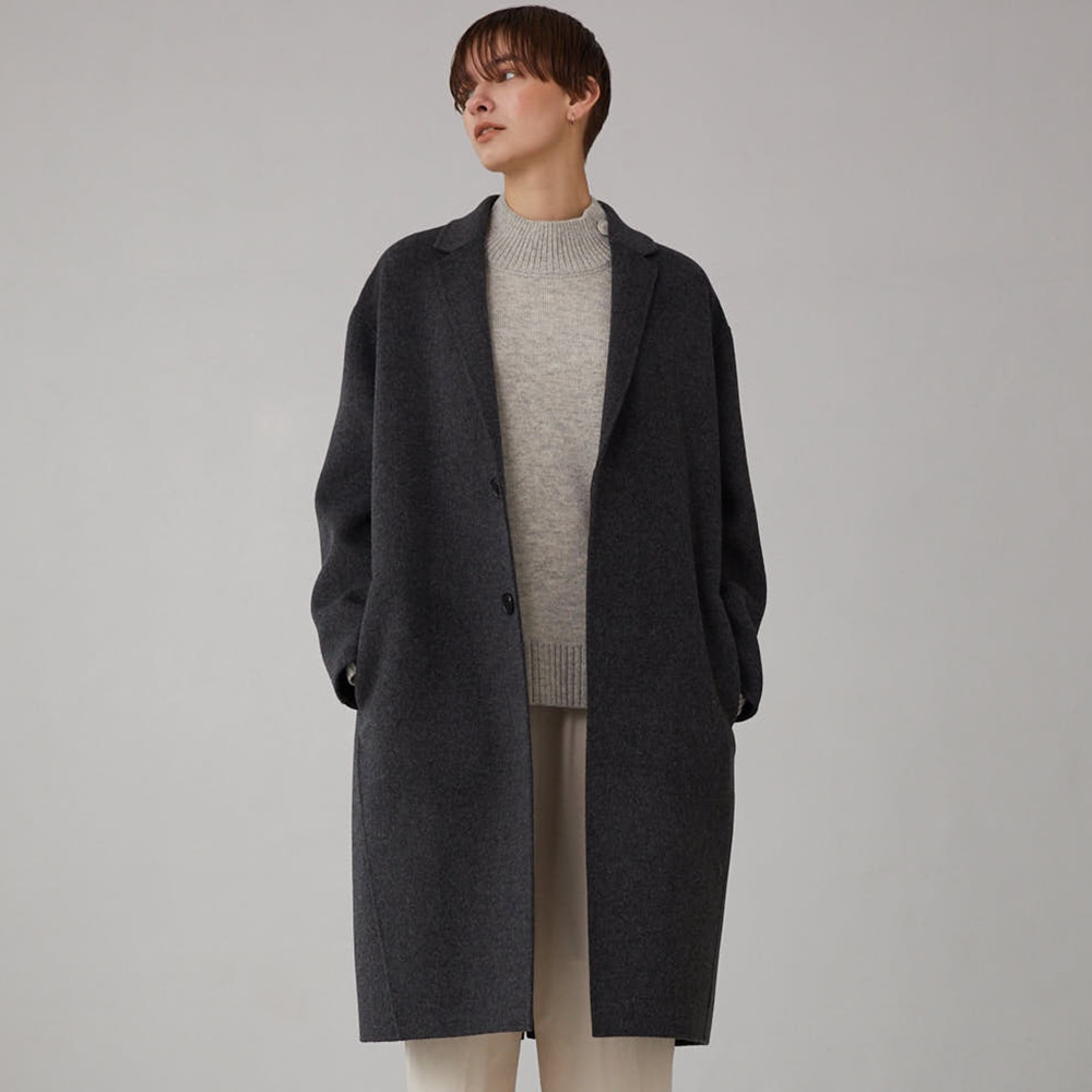 ラムウール リバーチェスターコート Women Coat Bshop ビショップ Bshop Online Store