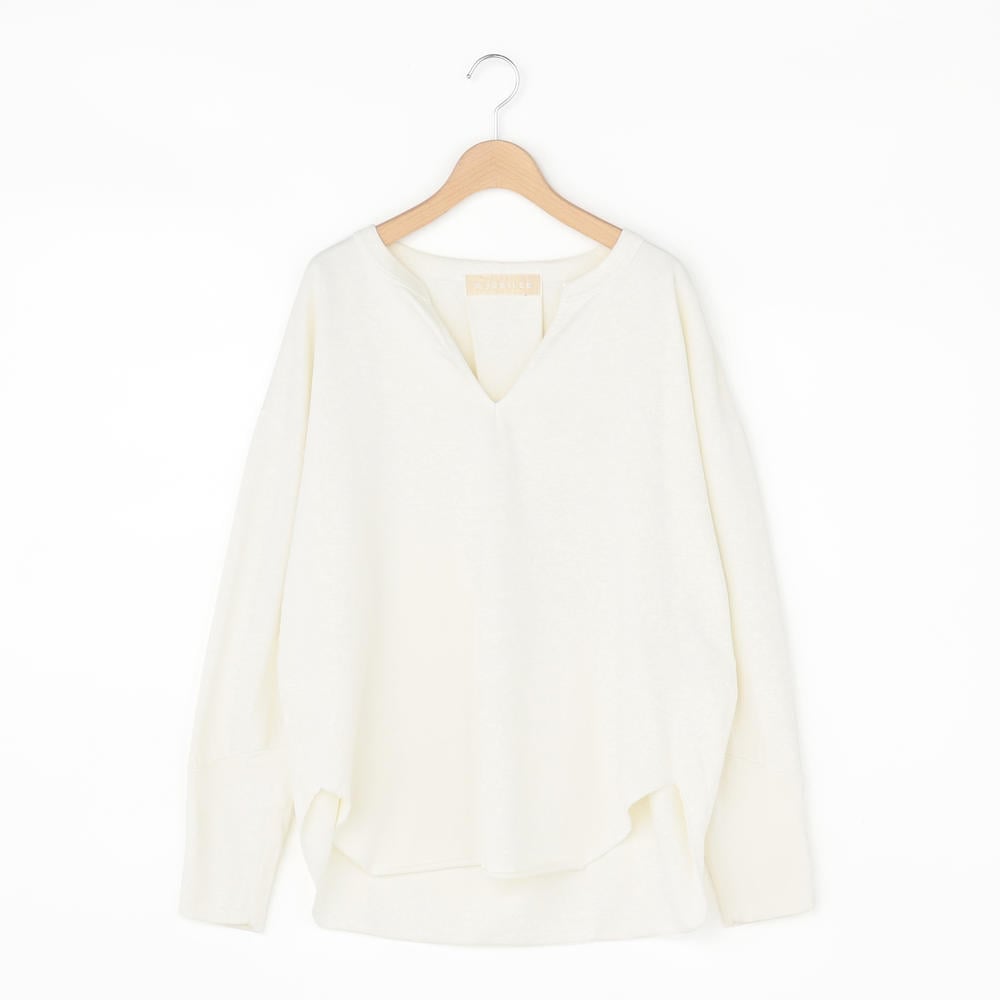 別注 キーネック 長袖カットソー Women Cut And Sewn Bshop ビショップ Bshop Online Store