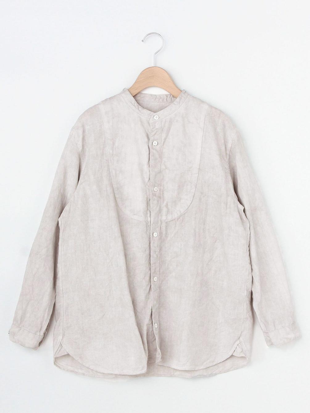 リネンバンドカラーシャツ Women Shirt Bshop ビショップ Bshop Online Store リネンバンドカラーシャツ Women Shirt Bshop ビショップ Bshop Online Store