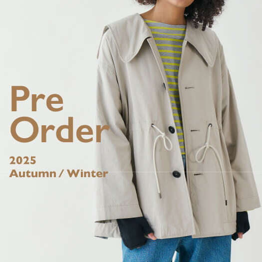 PRE ORDER 25AW③