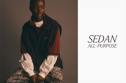 SEDAN ALL-PURPOSE | FW25 6th Deliveryがラインナップ。
