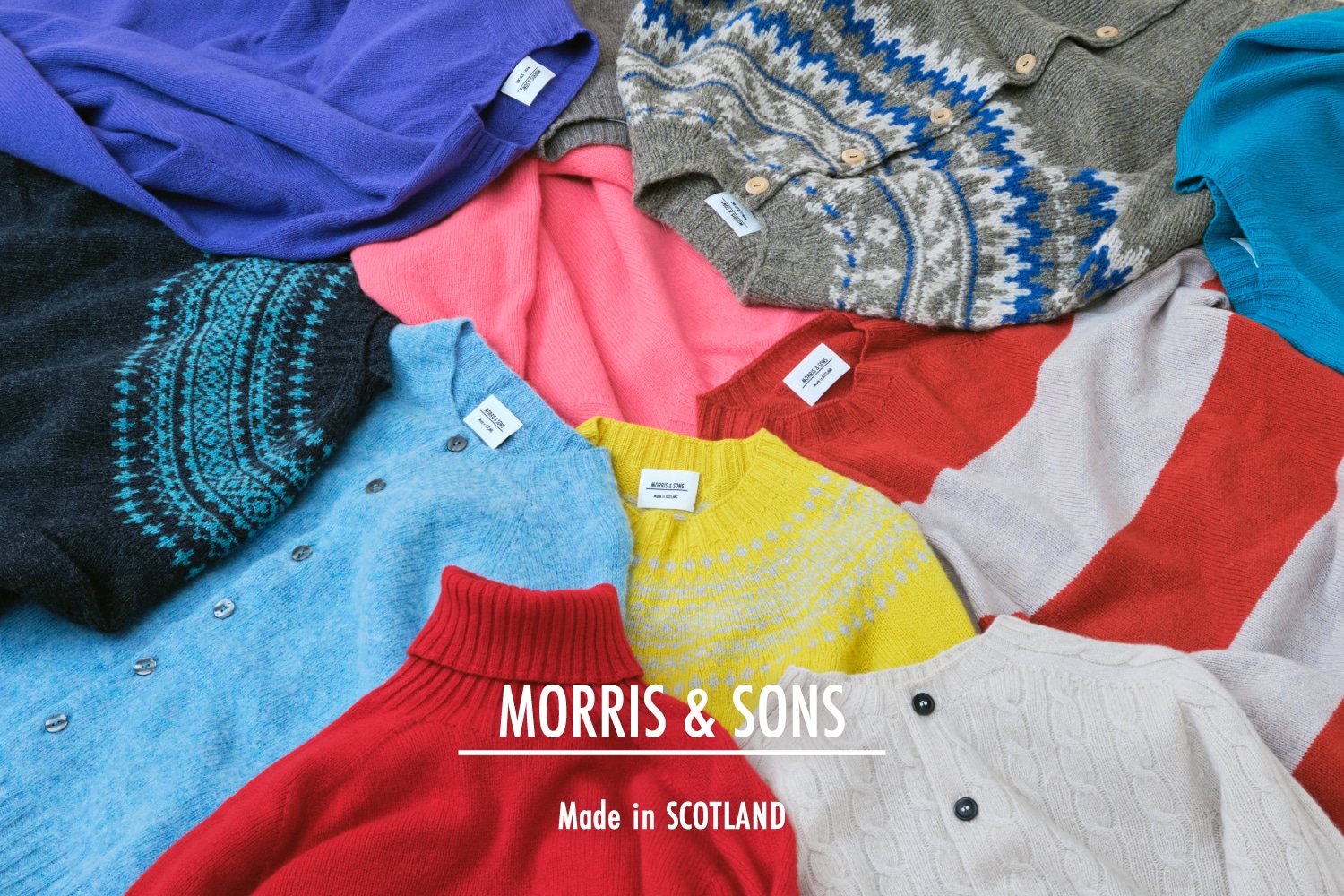 Bshop別注COOHEMクラッシュドアーガイルニットXLコーヘン COOHEM