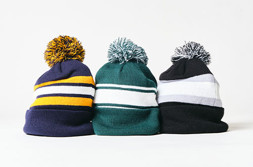 Athletic Knit｜アクセント使いにおすすめのホッケーニットキャップ。