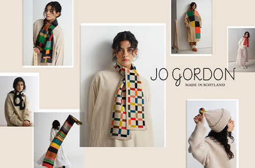 Jo Gordon｜ポップでモダンなニットアクセサリー。