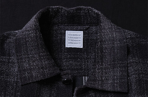 GOOD PEOPLE GOOD STITCHING GOOD PRODUCT｜タータンチェックオーバーシャツジャケット。