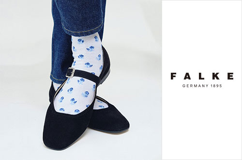 FALKE｜フェミニンなアイテムを加えた新作ソックスシリーズ。
