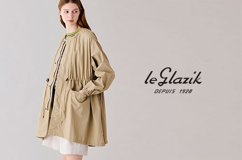 LE GLAZIK｜日常に寄り添う上質なリアルクローズ。