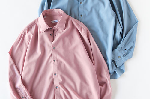 Errico Formicola｜しなやかなサマーウールで仕立てたドレスシャツ。
