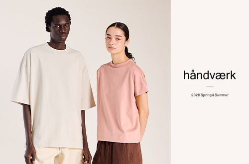 handvaerk｜なめらかな肌触りと抜群の着心地のカットソー。