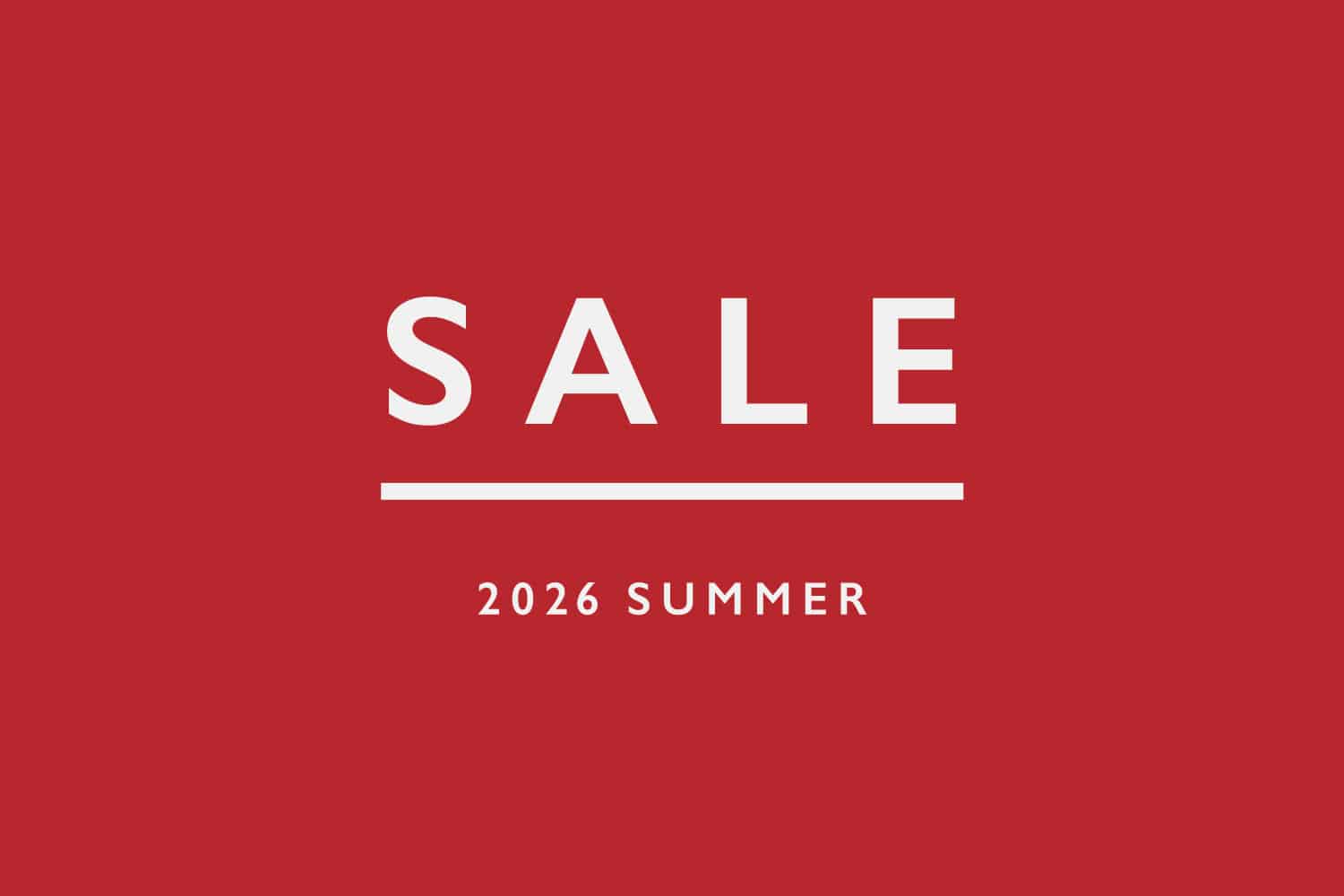 26SS SALE